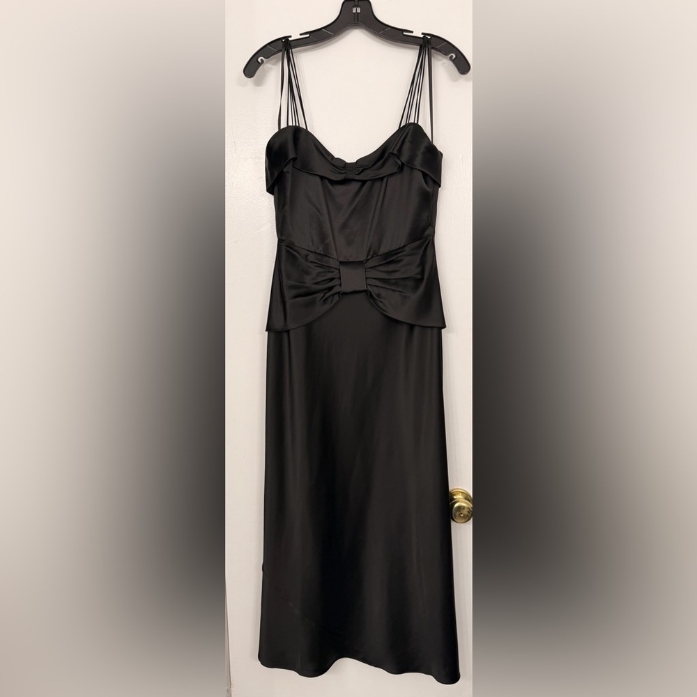 DOEN Donetta Maxi Dress Black Size 8 - Picture 4 of 8